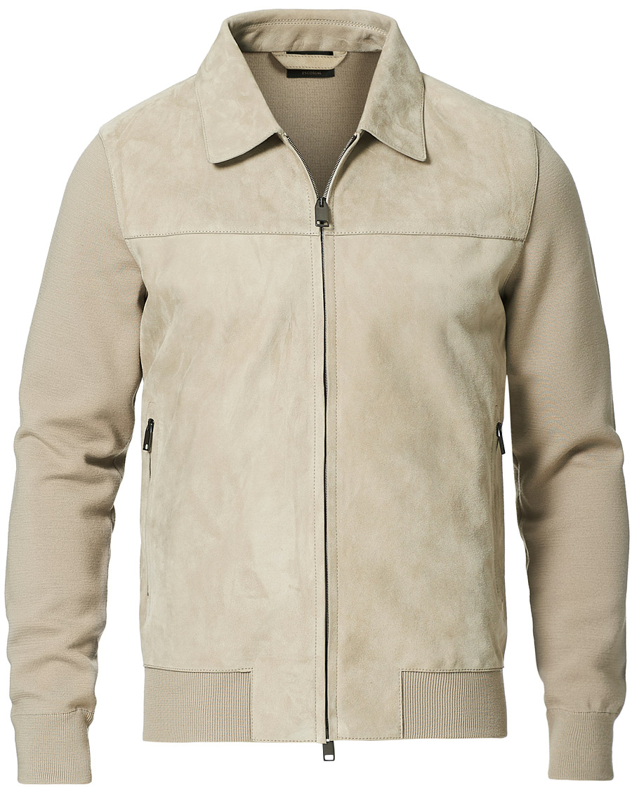 Homme | Manteaux Et Vestes | Brioni | Wool/Suede Hybrid Jacket Beige