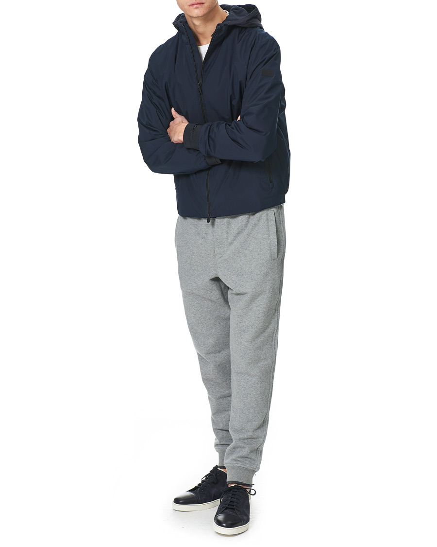 Homme | Pantalons | Brioni | French Terry Cotton Sweatpants Light Grey