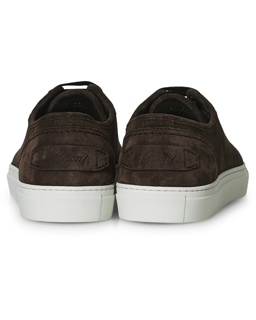 Homme | Brioni Cassetta Suede Sneakers Dark Brown | Brioni | Cassetta Suede Sneakers Dark Brown