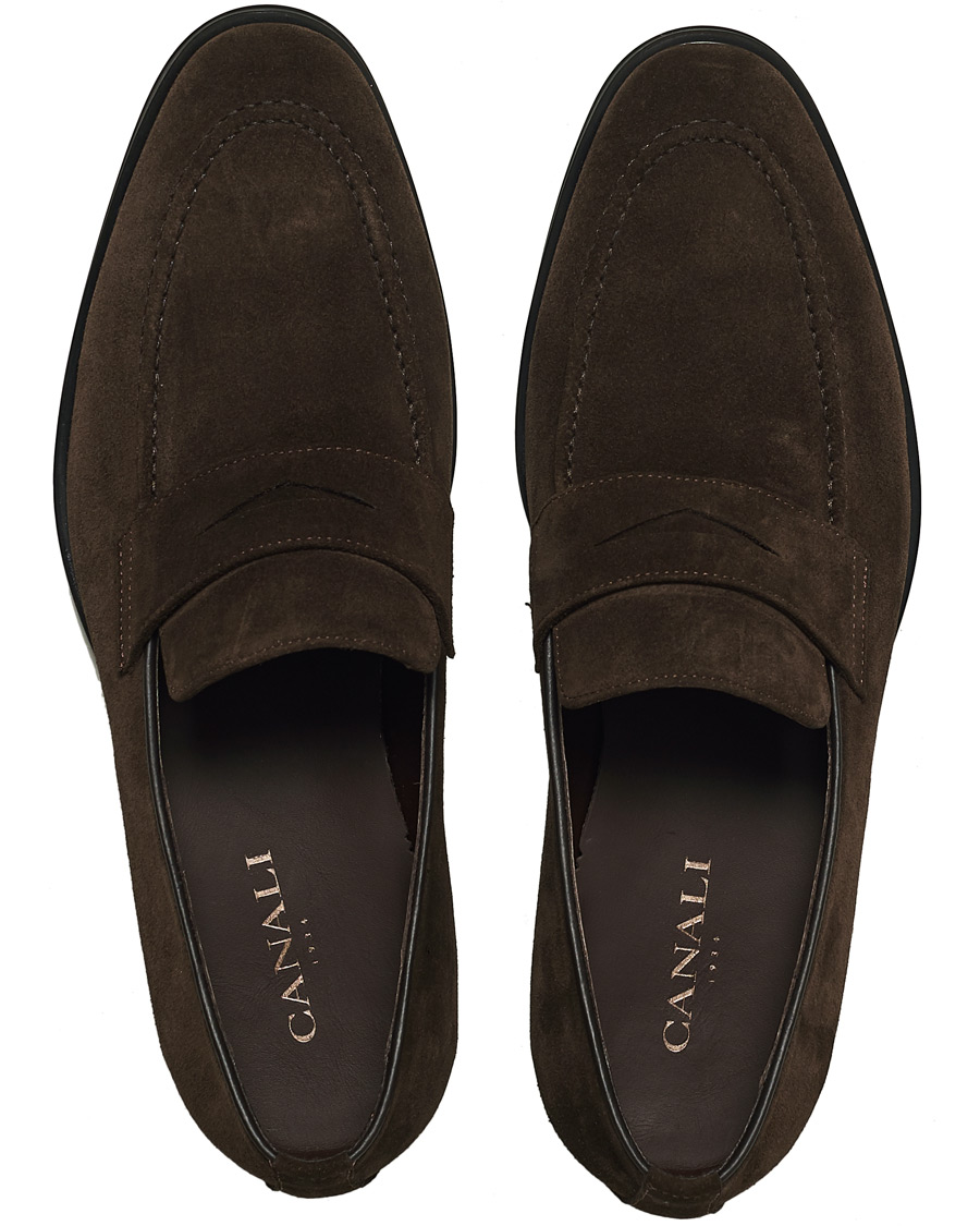 Homme | Canali Penny Loafer Dark Brown | Canali | Penny Loafer Dark Brown