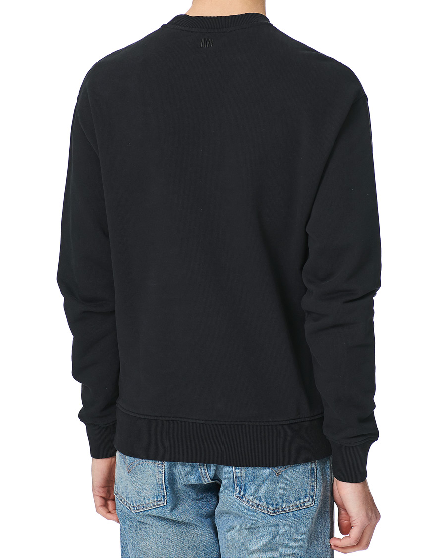 Homme | Pulls Et Tricots | AMI | Heart Logo Sweatshirt Black