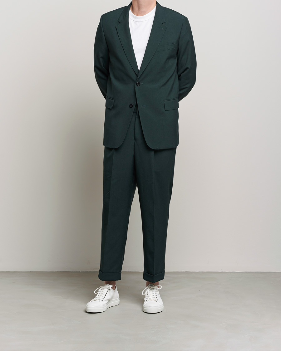 Homme | Blazers | AMI | Wool Blazer Evergreen