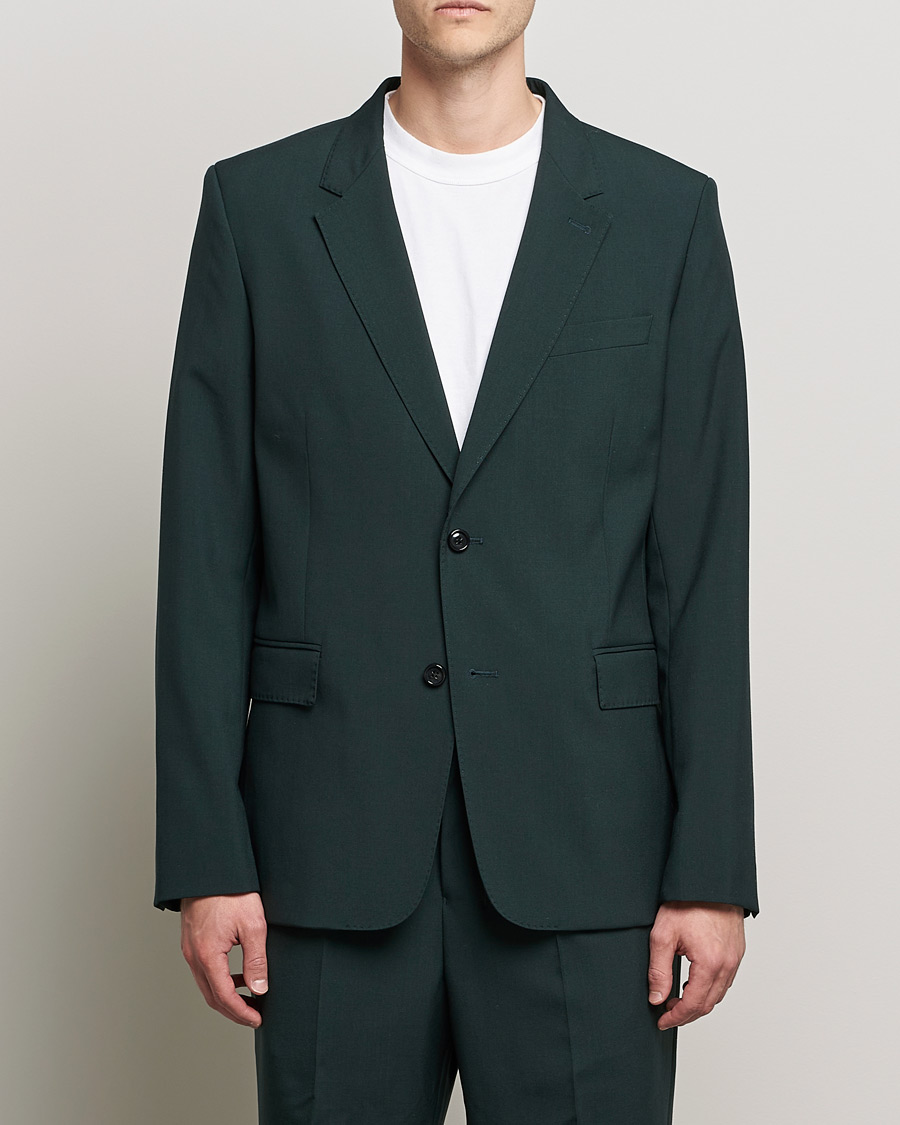 Homme | Blazers | AMI | Wool Blazer Evergreen