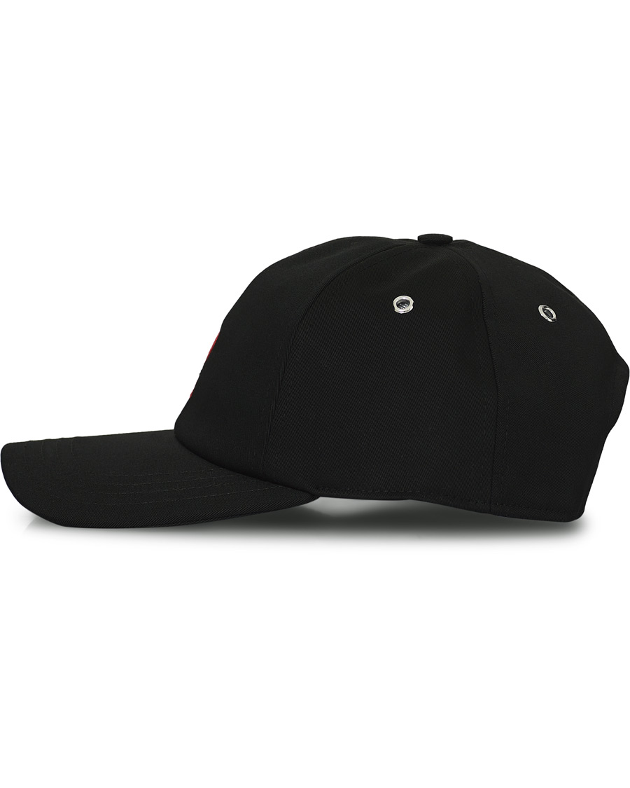 Homme | AMI Heart Logo Baseball Cap Black | AMI | Heart Logo Baseball Cap Black