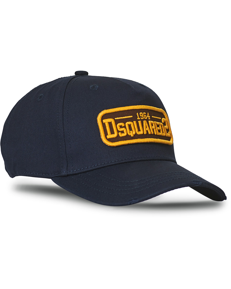 Homme | Dsquared2 Stars Baseball Cap Navy | Dsquared2 | Stars Baseball Cap Navy