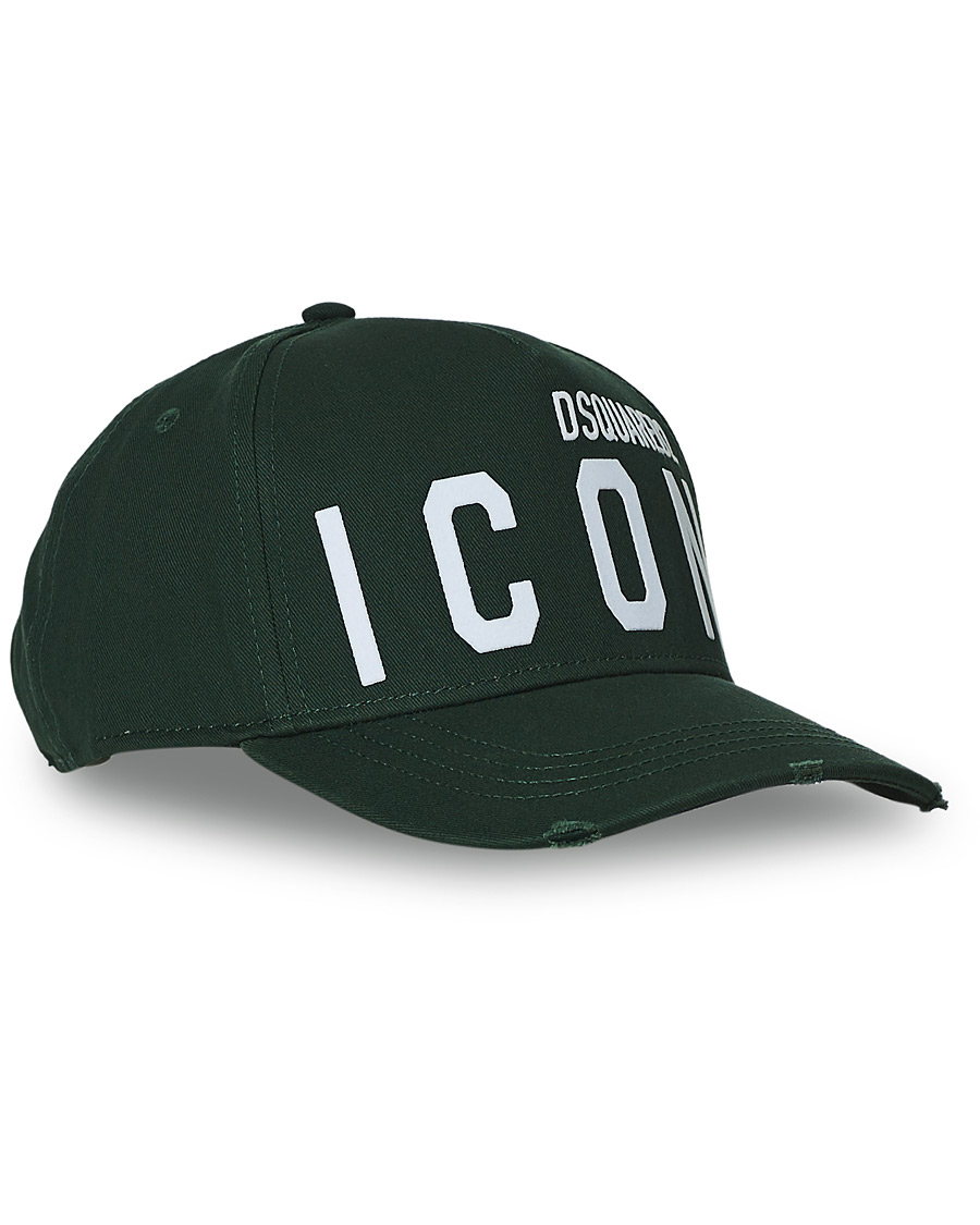 Homme | Dsquared2 Icon Baseball Cap Dark Green | Dsquared2 | Icon Baseball Cap Dark Green