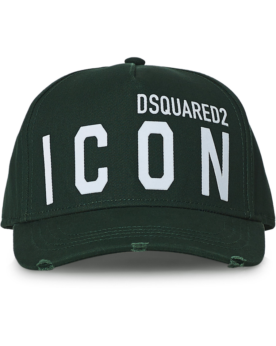Homme | Dsquared2 Icon Baseball Cap Dark Green | Dsquared2 | Icon Baseball Cap Dark Green