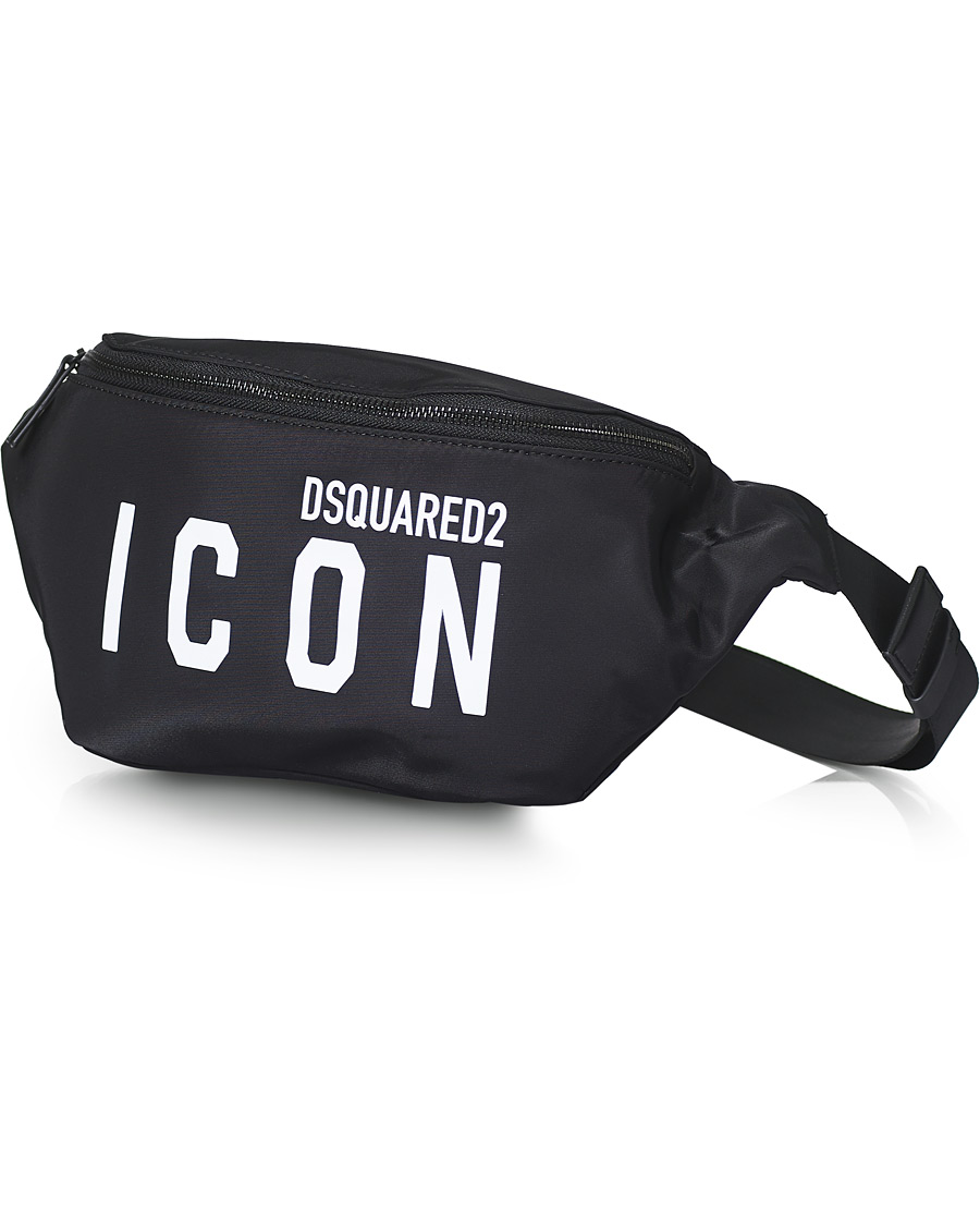 Homme | Dsquared2 Icon Belt Bag Black | Dsquared2 | Icon Belt Bag Black