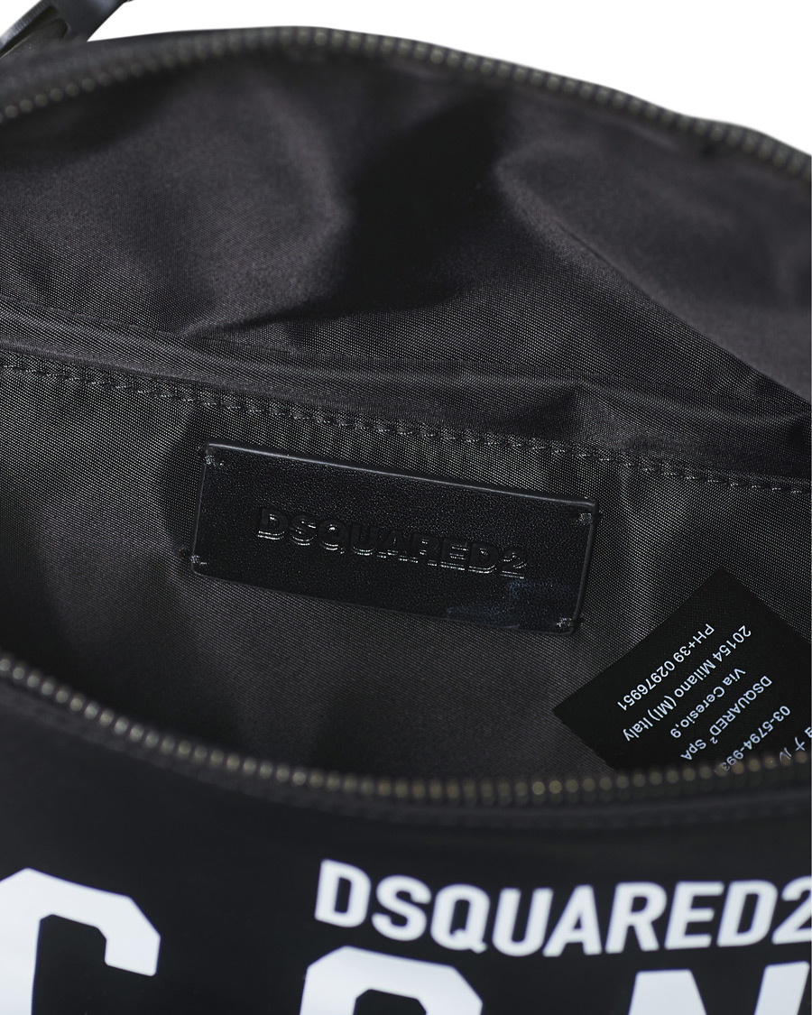 Homme | Dsquared2 Icon Belt Bag Black | Dsquared2 | Icon Belt Bag Black