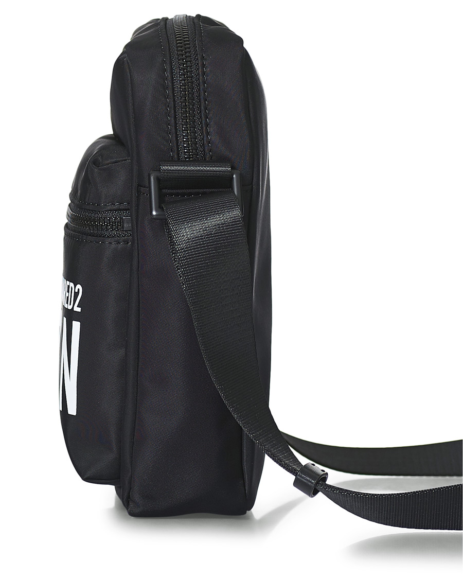 Homme | Dsquared2 Icon Cross Body Bag Black | Dsquared2 | Icon Cross Body Bag Black
