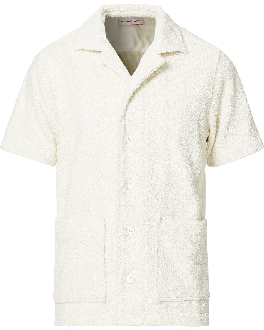 Homme | Chemises | Orlebar Brown | Griffith Relaxed Terry Lounge Shirt Cloud