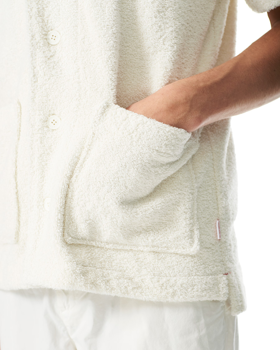 Homme | Chemises | Orlebar Brown | Griffith Relaxed Terry Lounge Shirt Cloud