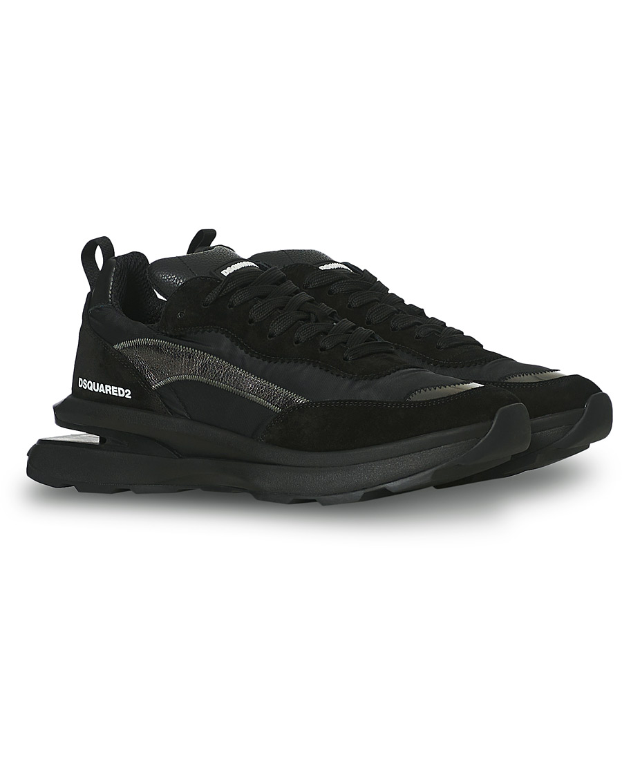Homme | Dsquared2 Slash Running Sneakers Black | Dsquared2 | Slash Running Sneakers Black