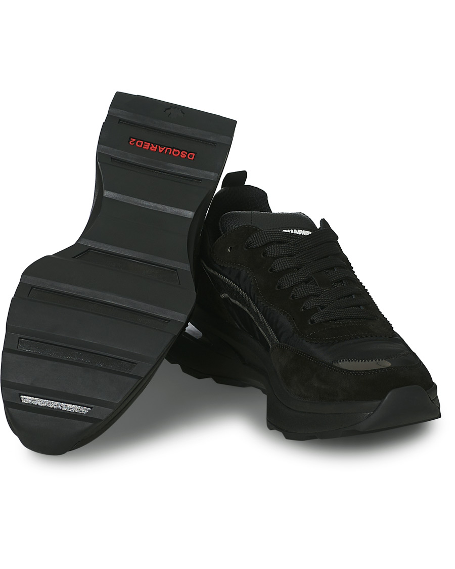 Homme | Dsquared2 Slash Running Sneakers Black | Dsquared2 | Slash Running Sneakers Black