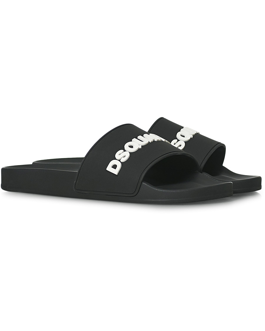 Homme | Dsquared2 Pool Slides Black | Dsquared2 | Pool Slides Black