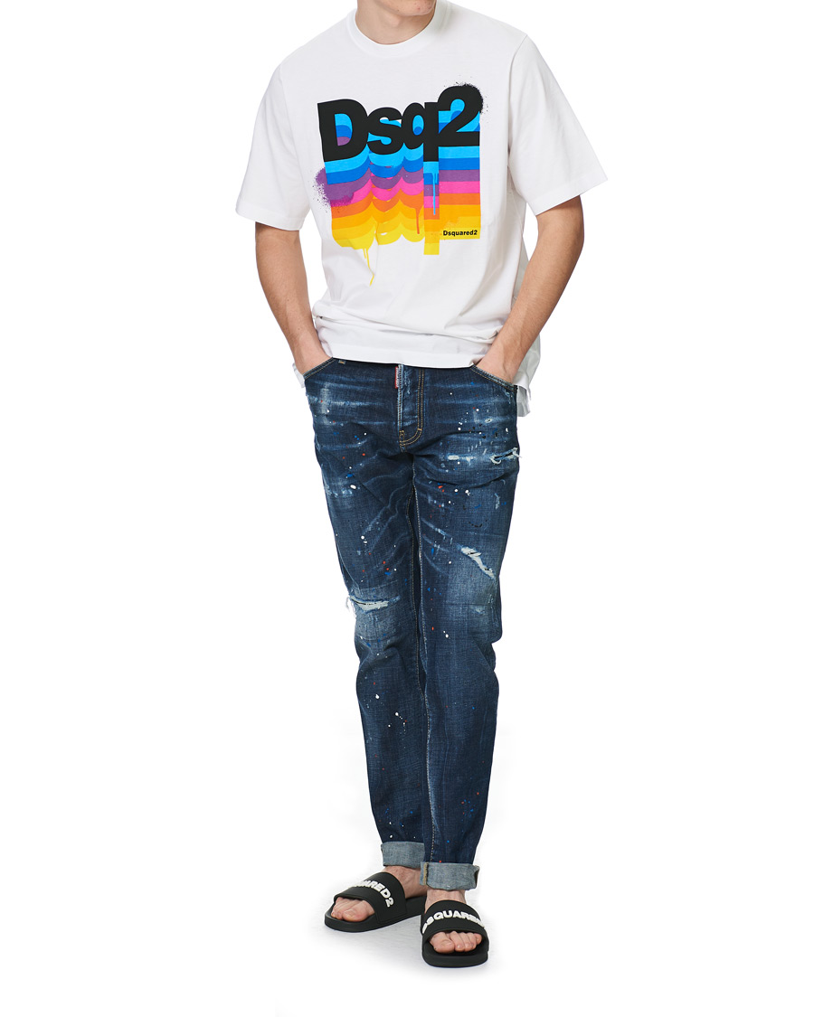 Homme | Dsquared2 Pool Slides Black | Dsquared2 | Pool Slides Black