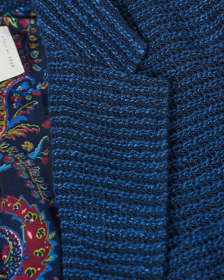 Heren | Blazers | Etro | Jacquard Jersey Blazer Navy