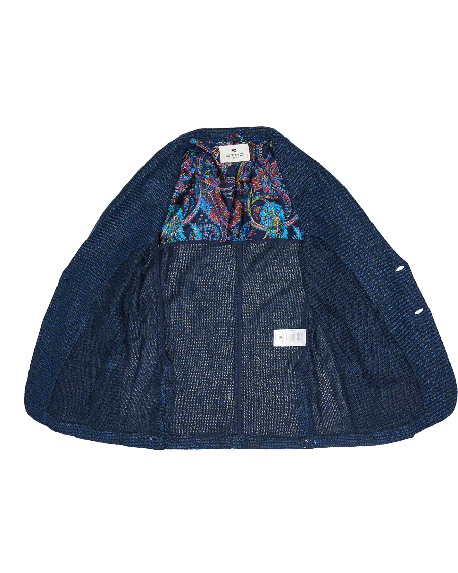 Heren | Blazers | Etro | Jacquard Jersey Blazer Navy