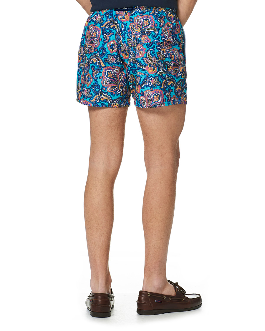 Homme | Maillots De Bain | Etro | Paisley Swim Trunks Blue