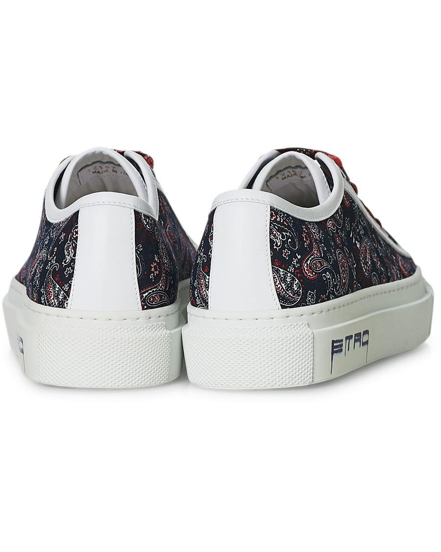 Homme | Etro Bandana Print Sneakers Navy | Etro | Bandana Print Sneakers Navy