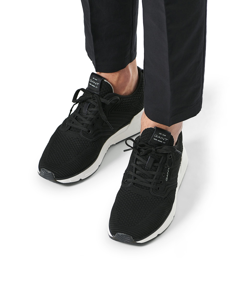 Homme | GANT Beeker Mesh Sneaker Black | GANT | Beeker Mesh Sneaker Black