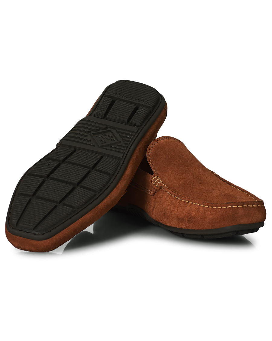 Homme | GANT Mc Bay Car Shoe Cognac Suede | GANT | Mc Bay Car Shoe Cognac Suede
