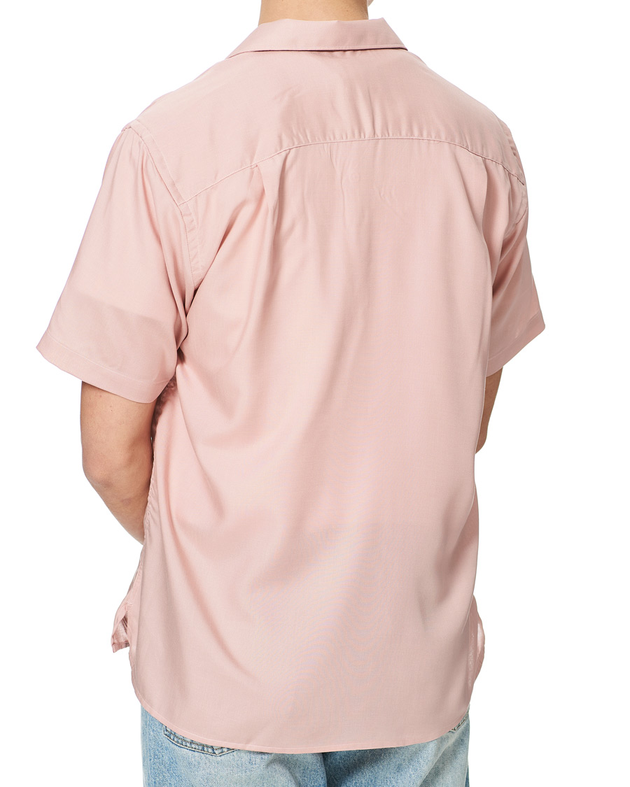 Homme | Chemises | Gitman Vintage | Rayon Camp Collar Shirt Rose Pastel