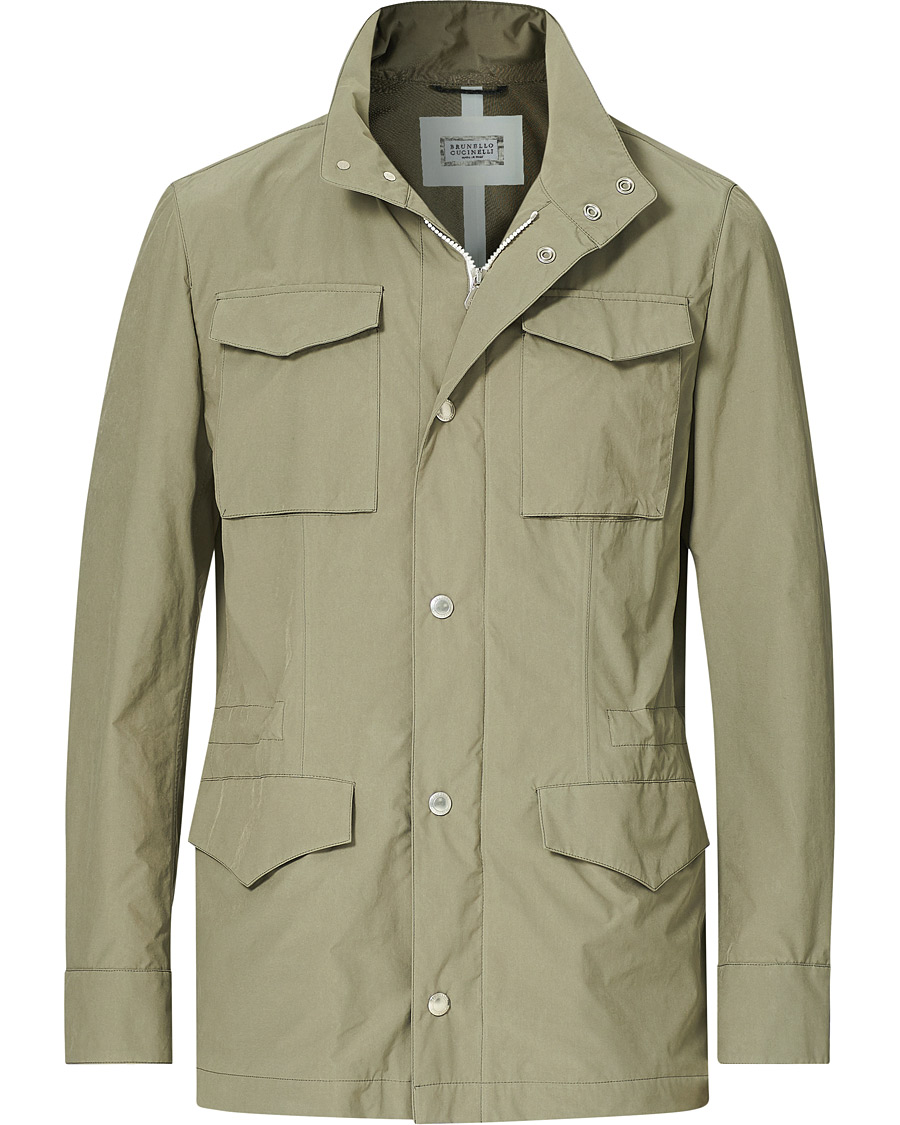 Heren | Jassen | Brunello Cucinelli | Unlined Field Jacket Olive