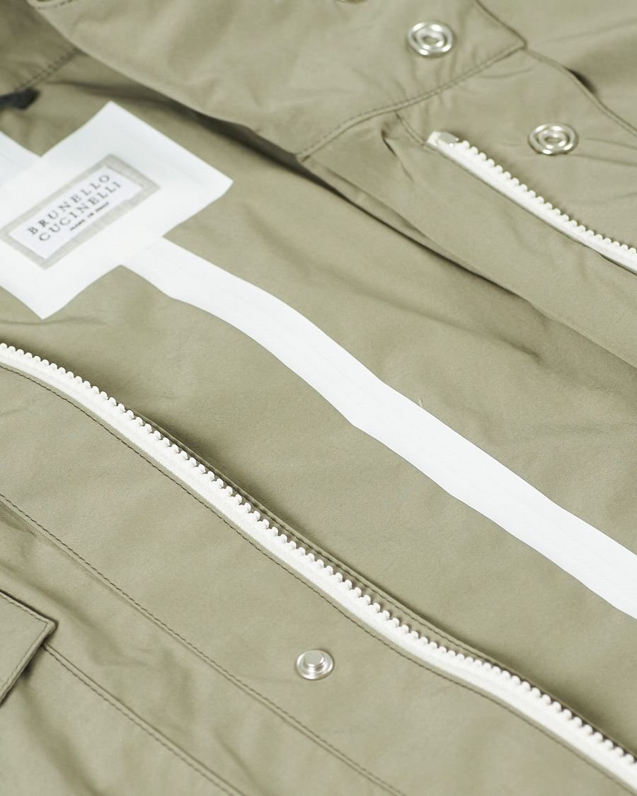 Heren | Jassen | Brunello Cucinelli | Unlined Field Jacket Olive