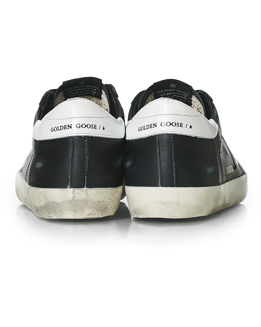 Homme | Golden Goose Deluxe Brand Super-Star Sneakers Black/White | Golden Goose | Deluxe Brand Super-Star Sneakers Black/White