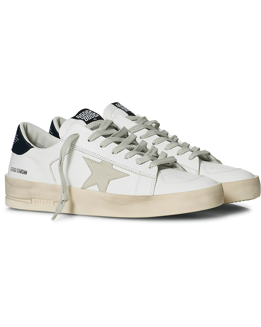 Homme | Golden Goose Deluxe Brand Stardan Sneakers White/Ice | Golden Goose | Deluxe Brand Stardan Sneakers White/Ice