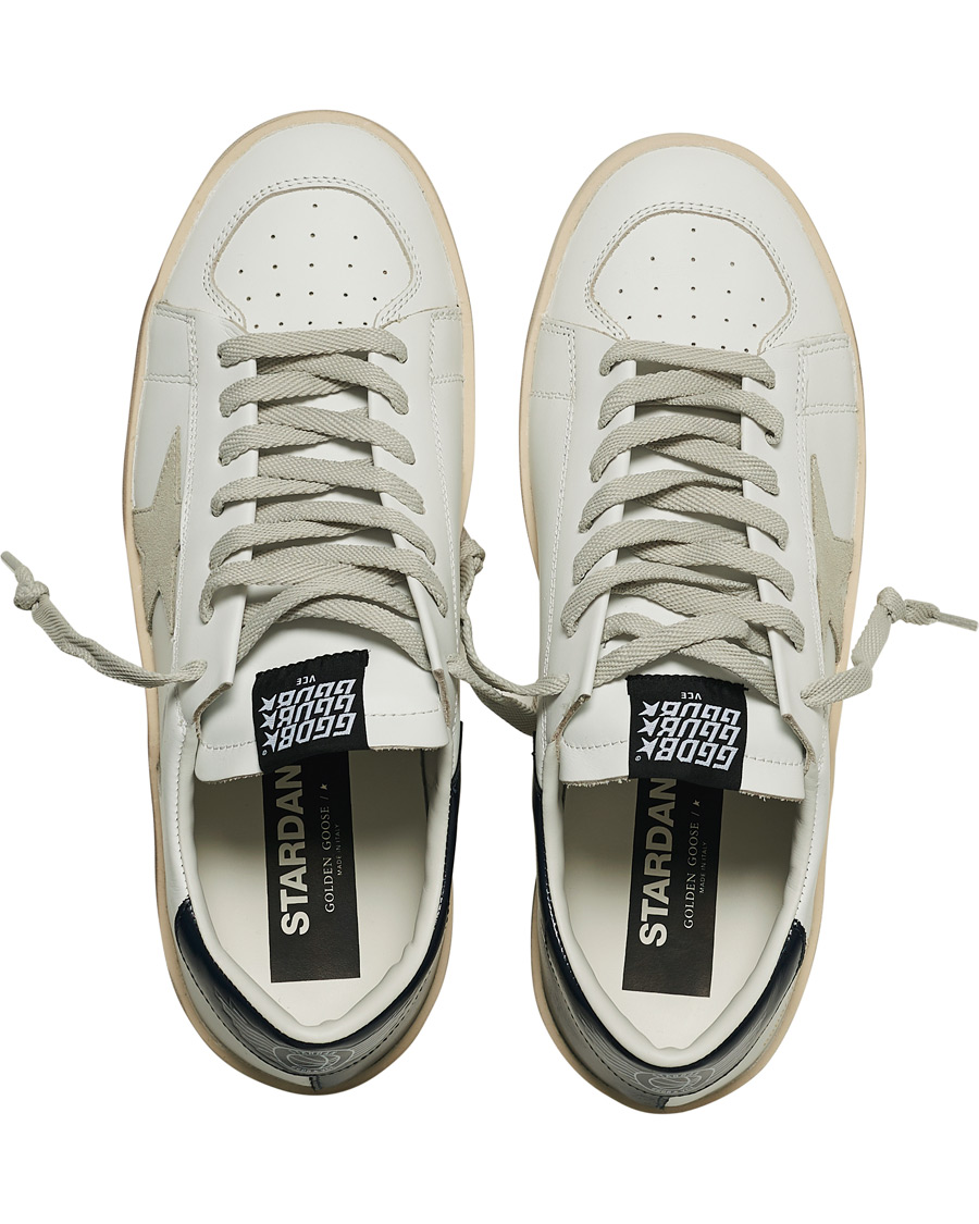 Homme | Golden Goose Deluxe Brand Stardan Sneakers White/Ice | Golden Goose | Deluxe Brand Stardan Sneakers White/Ice