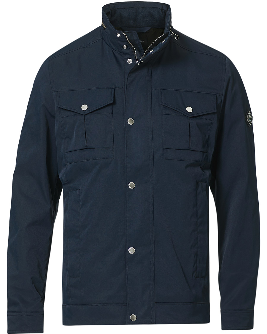 Heren | Jassen | J.Lindeberg | Bailey Field Jacket Navy