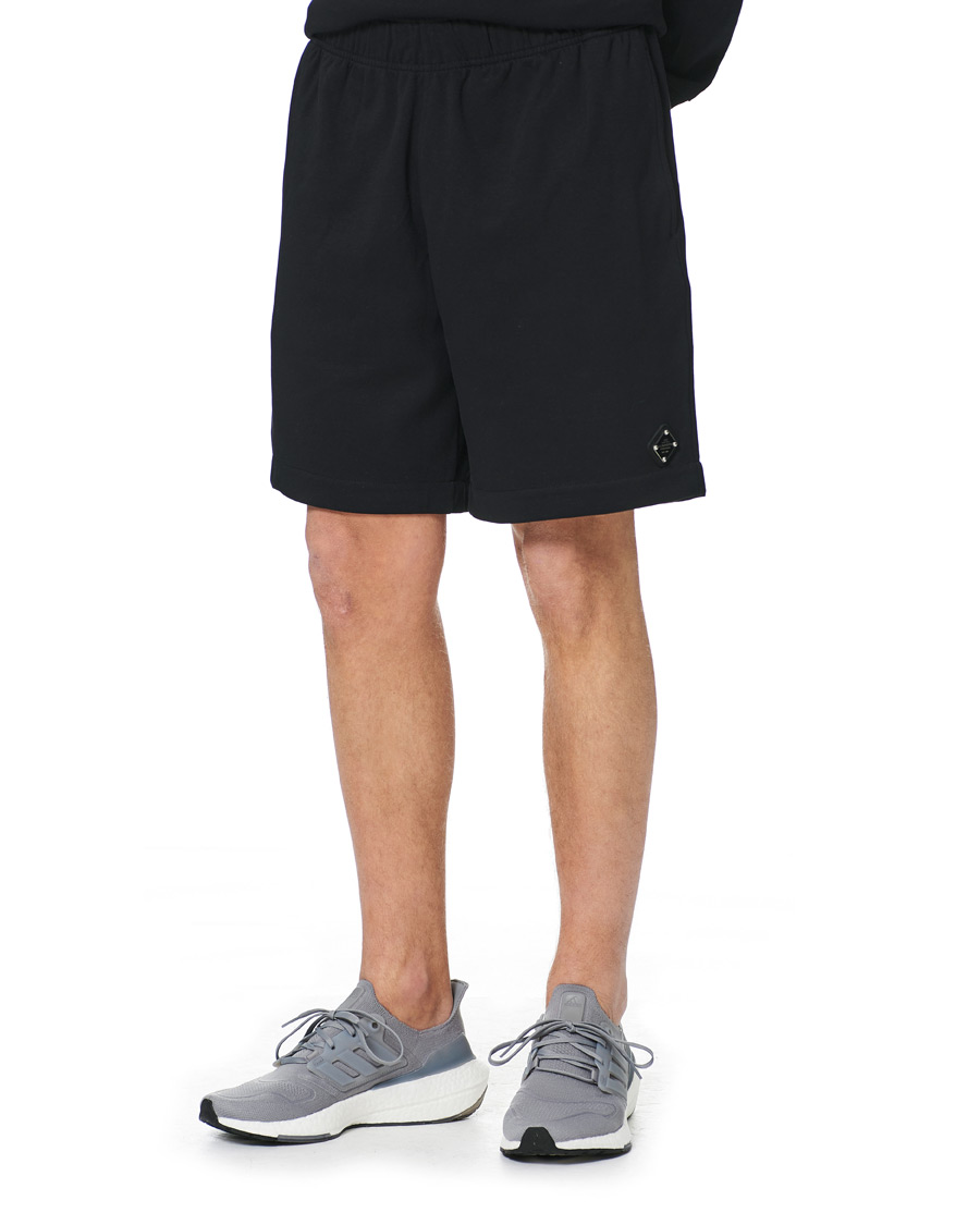 Homme | Shorts | J.Lindeberg | Ivar Interlock Logo Sweat Shorts Black