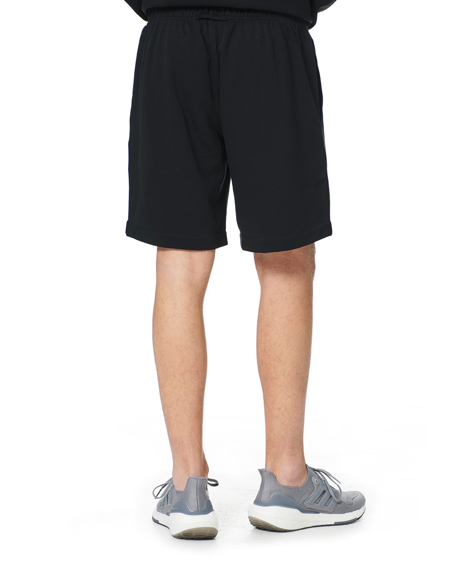 Homme | Shorts | J.Lindeberg | Ivar Interlock Logo Sweat Shorts Black