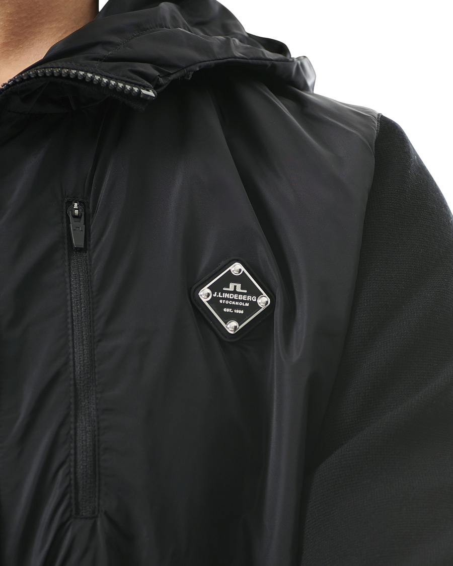 Homme | Pulls Et Tricots | J.Lindeberg | Bode Hybrid Hood Jacket Black