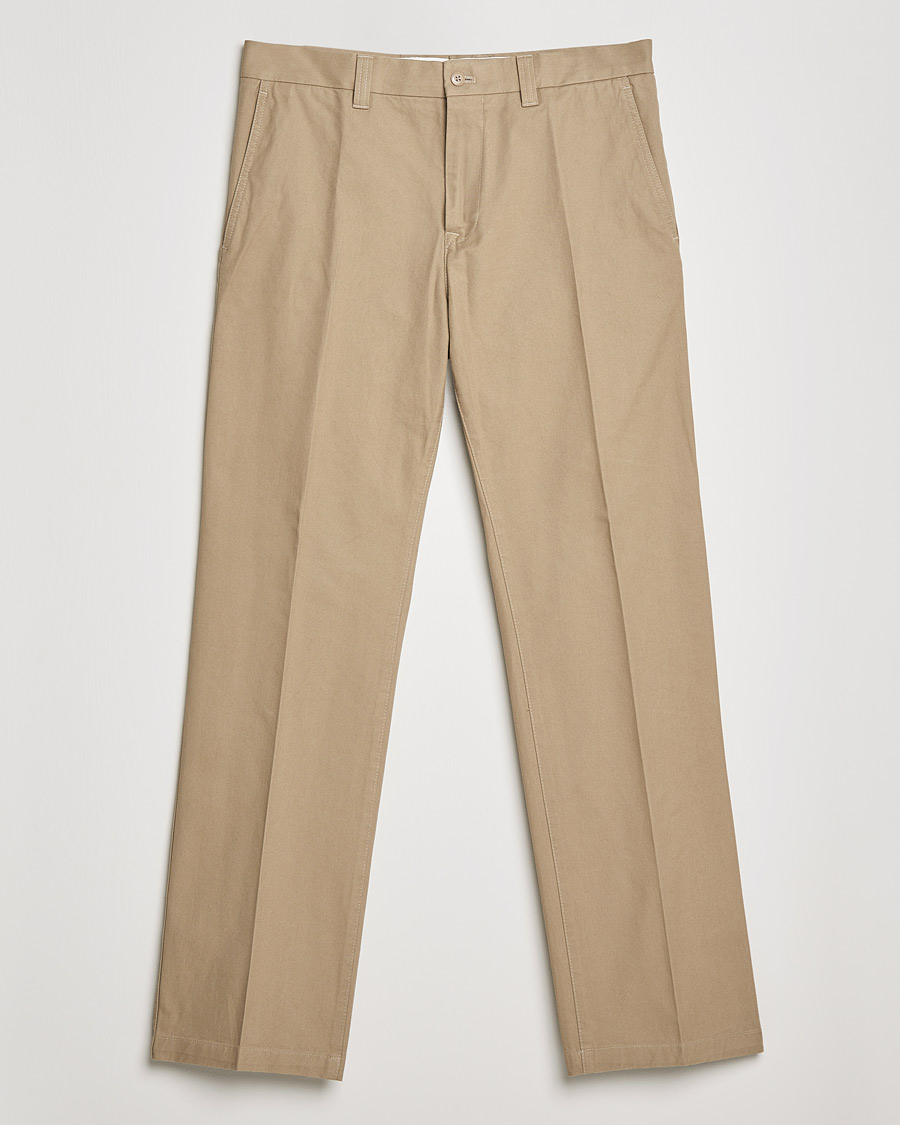Homme | Pantalons | J.Lindeberg | Dropper Twill Work Pants Batique Khaki