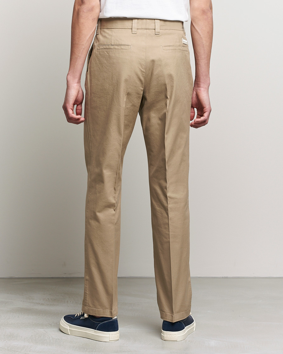 Homme | Pantalons | J.Lindeberg | Dropper Twill Work Pants Batique Khaki