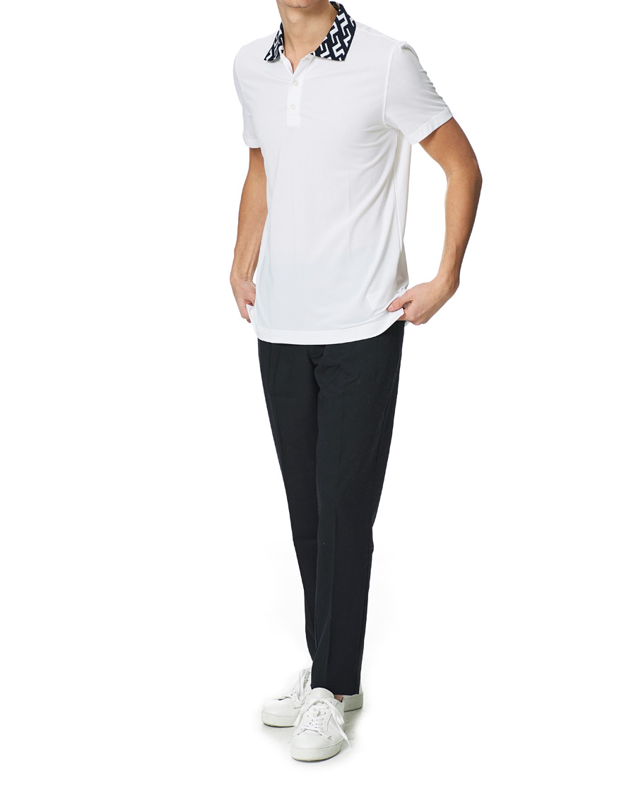 Homme | Polos | J.Lindeberg | Karter Regular Fit Golf Polo White