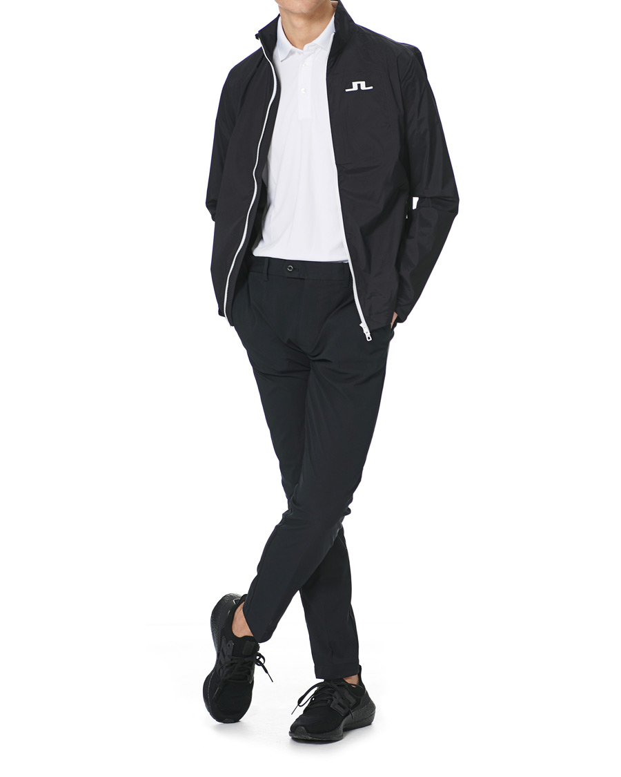Heren | Jassen | J.Lindeberg | Ash Light Packable Golf Jacket Black