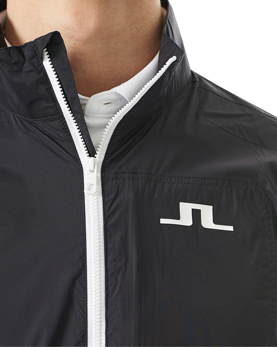 Heren | Jassen | J.Lindeberg | Ash Light Packable Golf Jacket Black