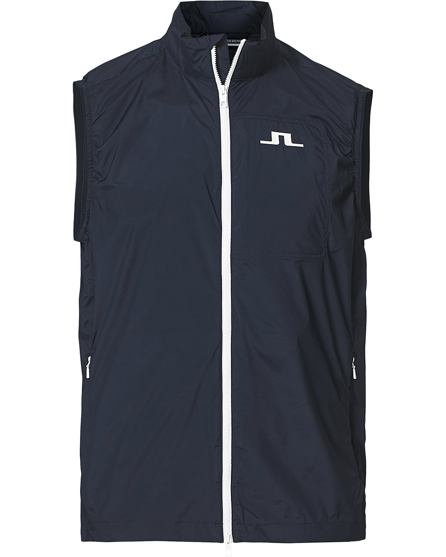 Homme | Pulls Et Tricots | J.Lindeberg | Ash Light Packable Golf Vest JL Navy