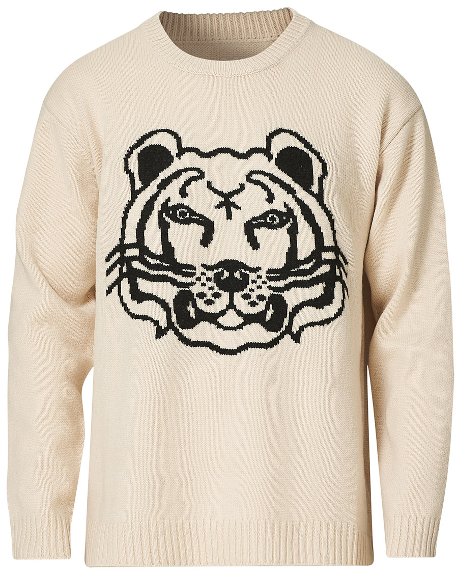 Homme | Pulls Et Tricots | KENZO | Tiger Reversible Jumper Sand