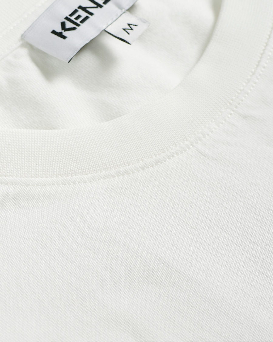 Homme | T-shirts | KENZO | Tiger Crew Neck Tee White