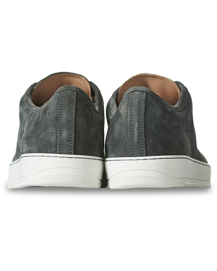 Homme | Lanvin Croc Cap Toe Sneaker Dark Grey | Lanvin | Croc Cap Toe Sneaker Dark Grey