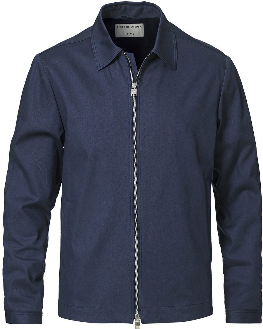 Homme | Chemises | Tiger of Sweden | Maddon Jacket Blue Grey