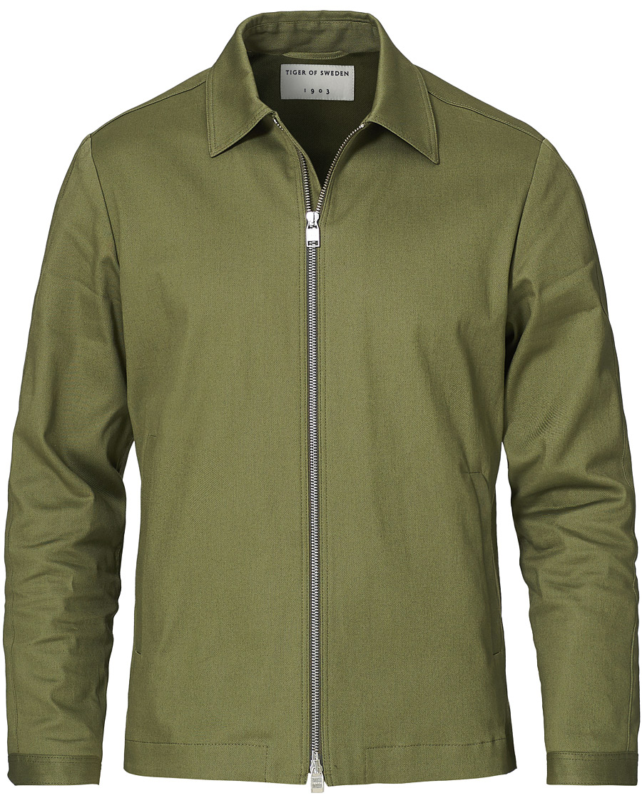 Heren | Overhemden | Tiger of Sweden | Maddon Jacket Light Khaki
