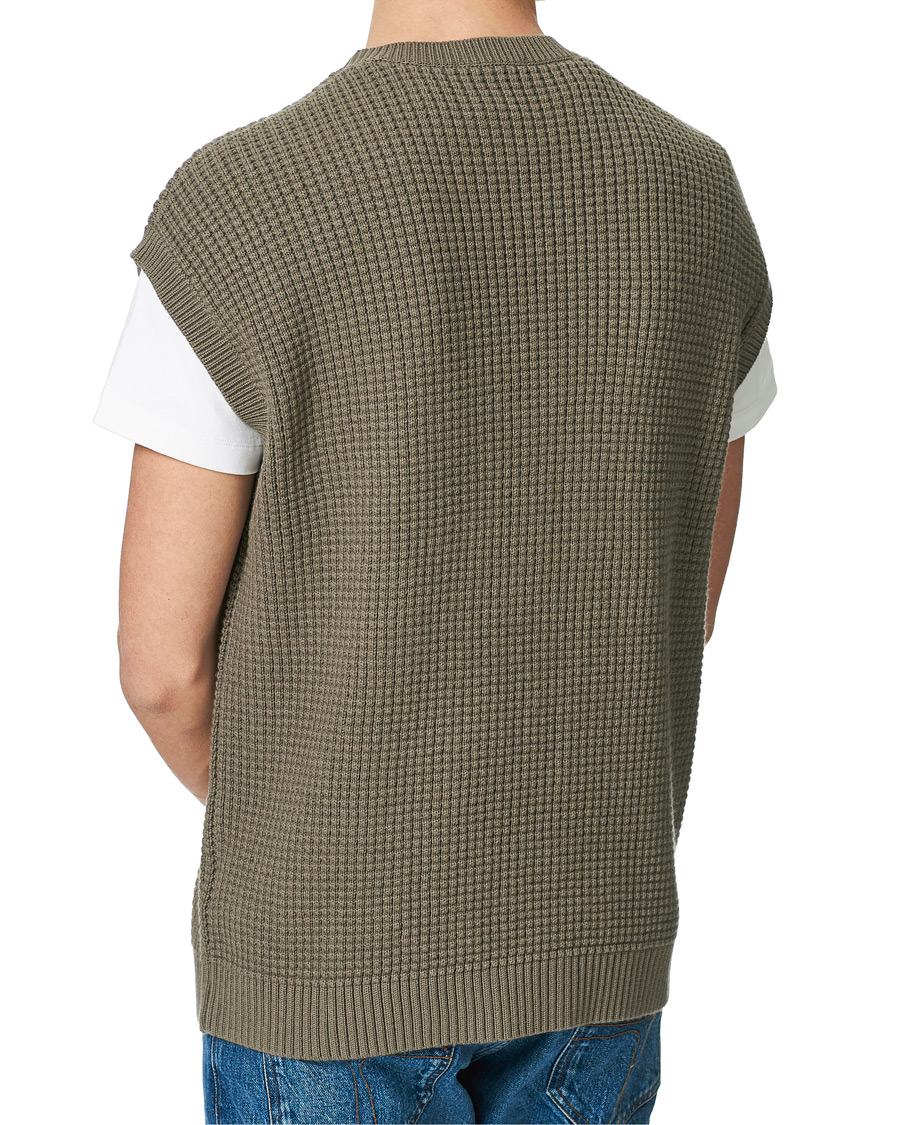 Homme | Pulls Et Tricots | Tiger of Sweden | Clemente Knitted Vest Light Khaki