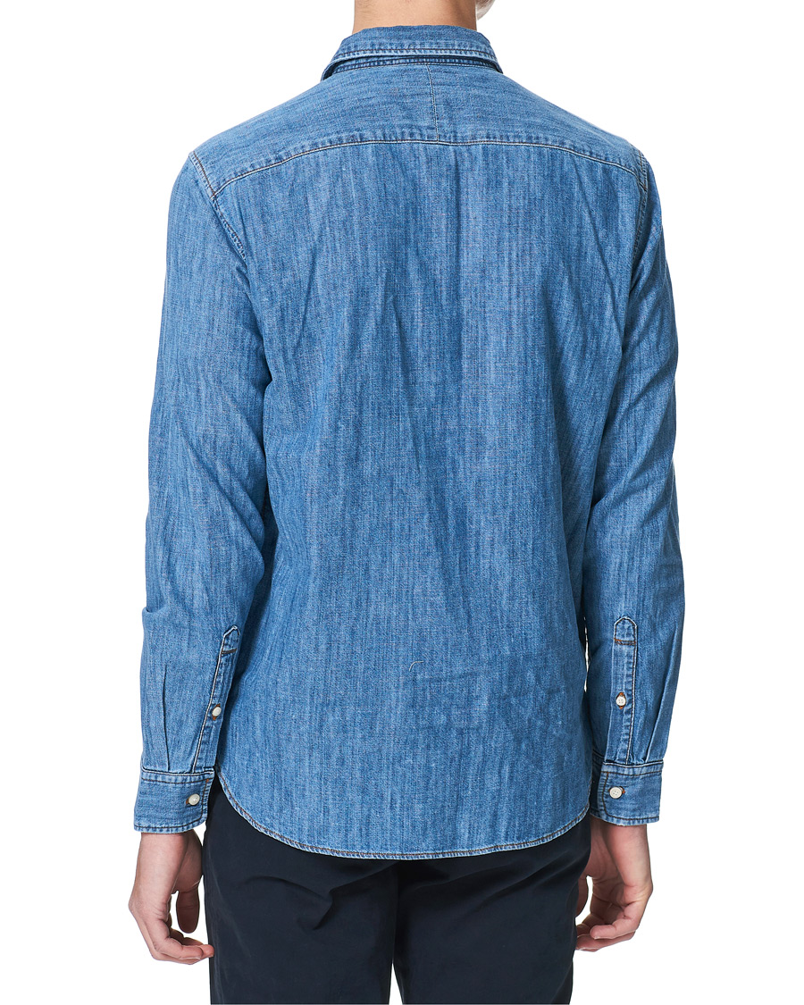 Homme | Chemises | Tiger of Sweden | Benjad Denim Shirt Light Blue