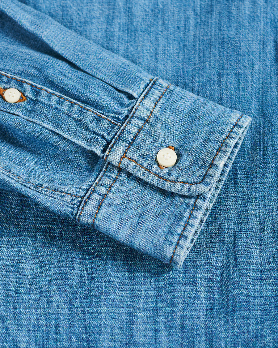 Homme | Chemises | Tiger of Sweden | Benjad Denim Shirt Light Blue
